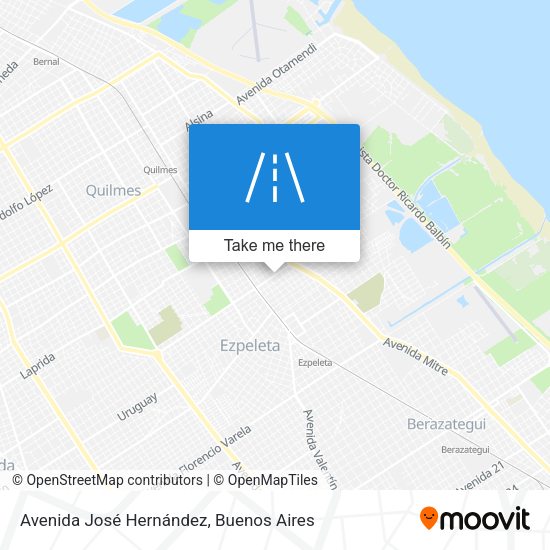 Avenida José Hernández map