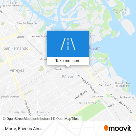 Marte map