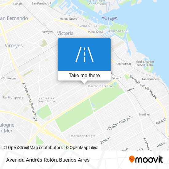 Avenida Andrés Rolón map