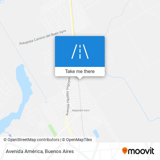 Avenida América map