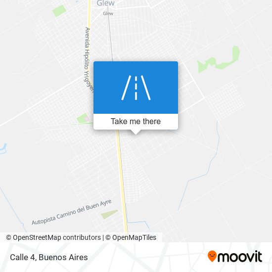 Calle 4 map