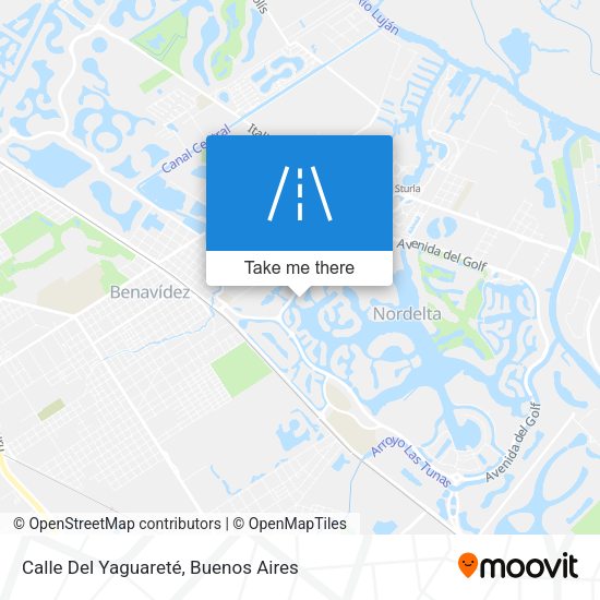 Calle Del Yaguareté map