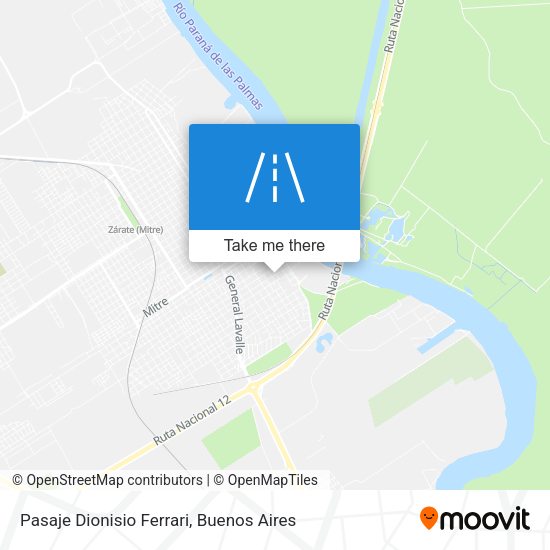 Pasaje Dionisio Ferrari map