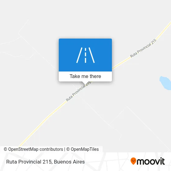 Ruta Provincial 215 map