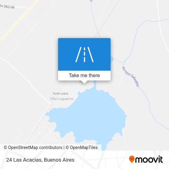 Mapa de 24 Las Acacias