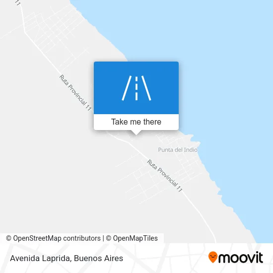 Avenida Laprida map