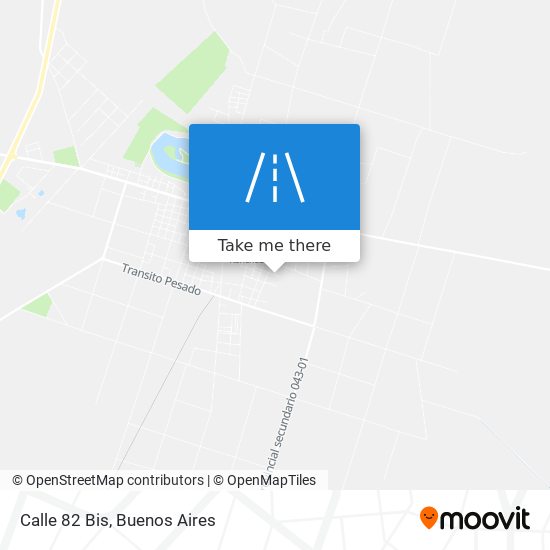 Calle 82 Bis map