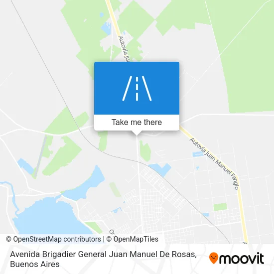 Avenida Brigadier General Juan Manuel De Rosas map