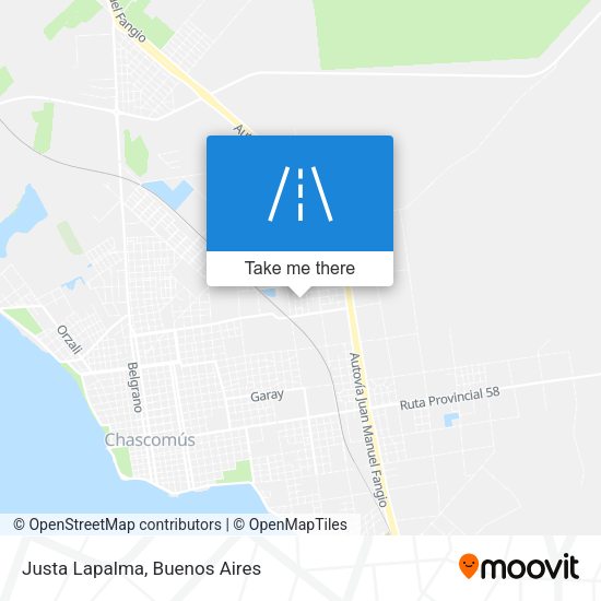 Mapa de Justa Lapalma