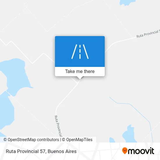 Ruta Provincial 57 map