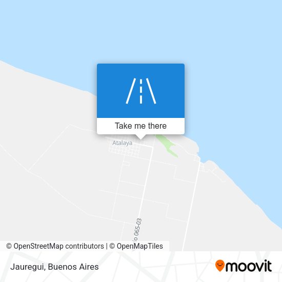 Mapa de Jauregui