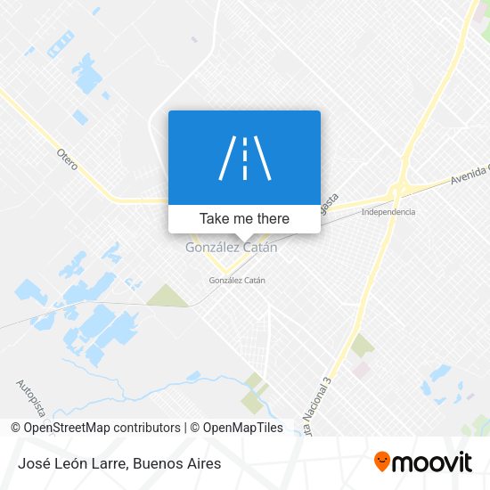 José León Larre map