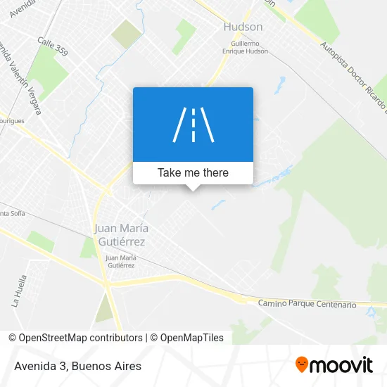Avenida 3 map