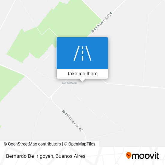 Bernardo De Irigoyen map