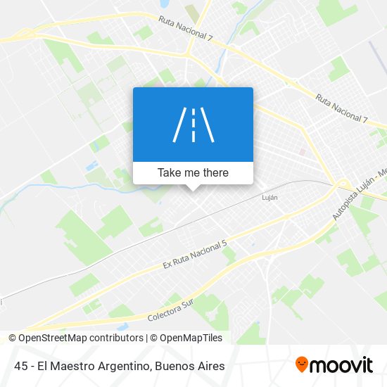 45 - El Maestro Argentino map