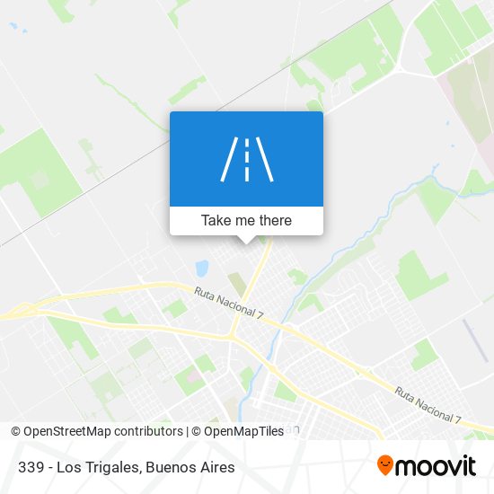 339 - Los Trigales map