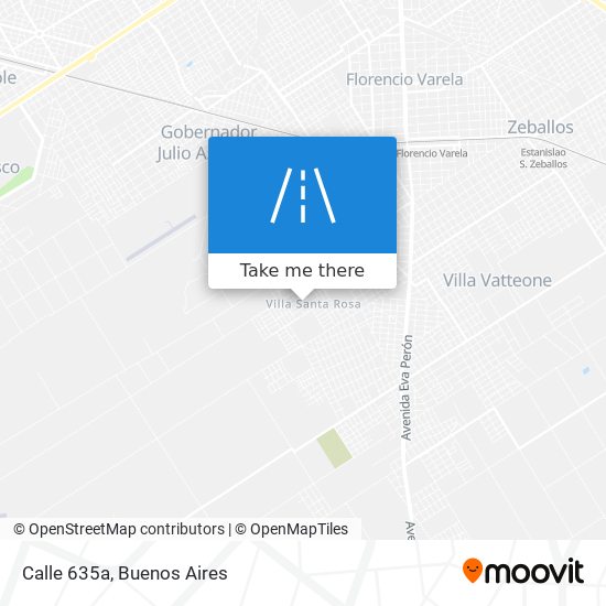 Calle 635a map
