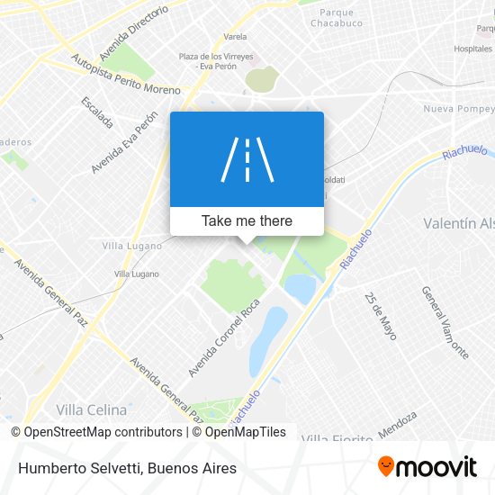 Mapa de Humberto Selvetti