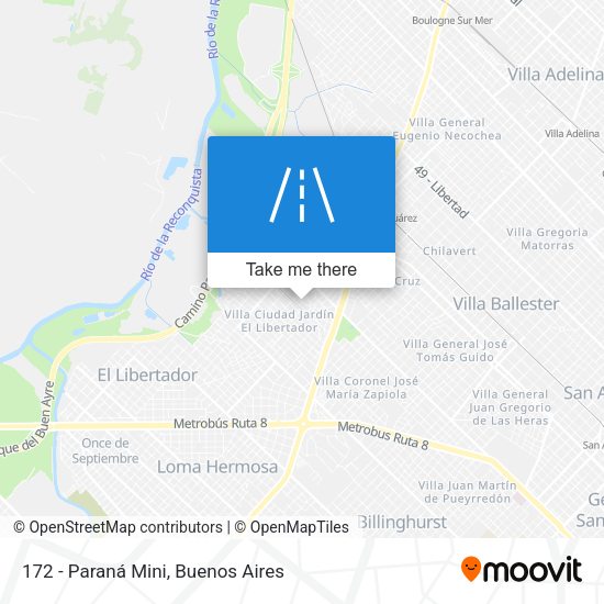 172 - Paraná Mini map