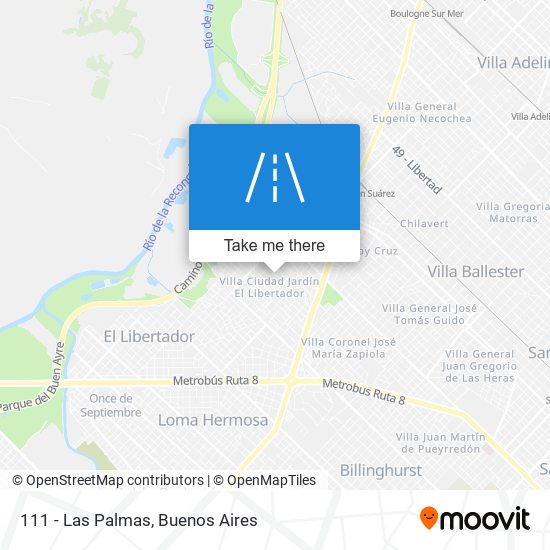 111 - Las Palmas map