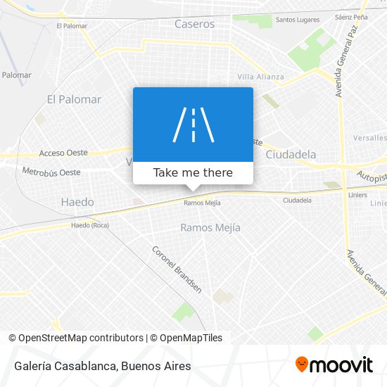 Galería Casablanca map