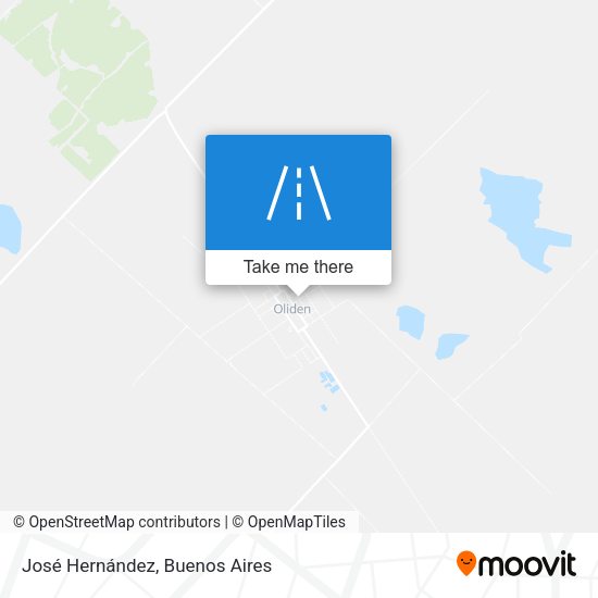 José Hernández map