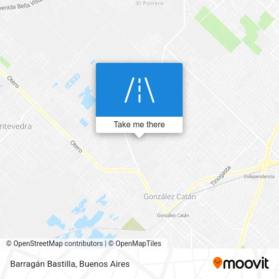 Barragán Bastilla map