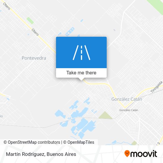 Martín Rodríguez map