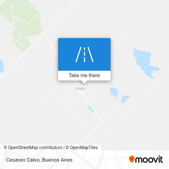 Cesáreo Calvo map