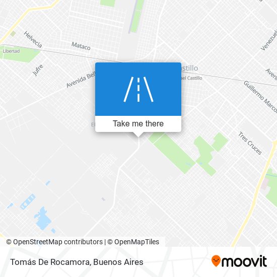 Tomás De Rocamora map