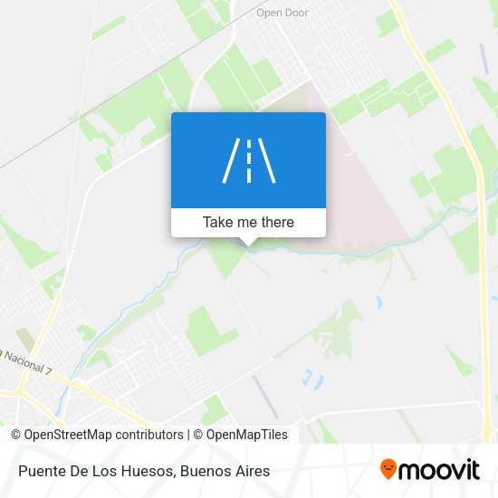 Puente De Los Huesos map