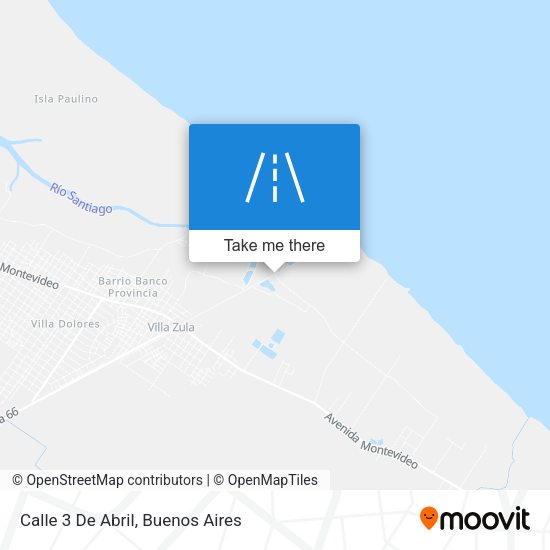 Calle 3 De Abril map