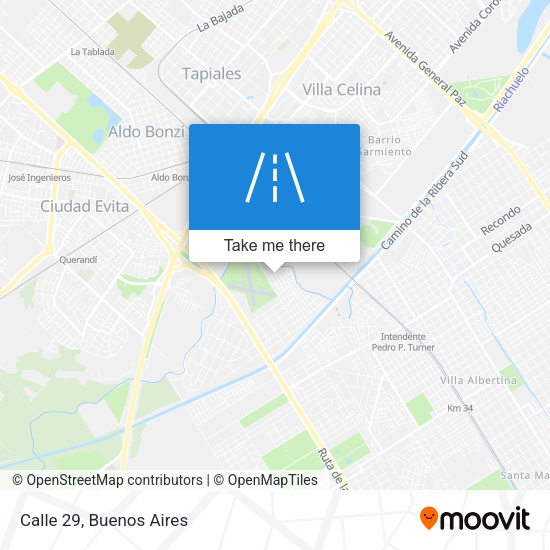 Mapa de Calle 29