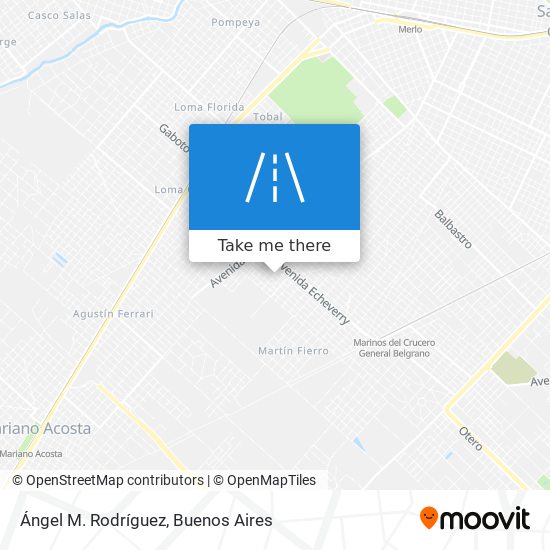 Ángel M. Rodríguez map