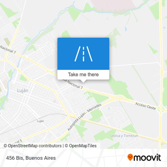 Mapa de 456 Bis
