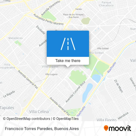 Mapa de Francisco Torres Paredes