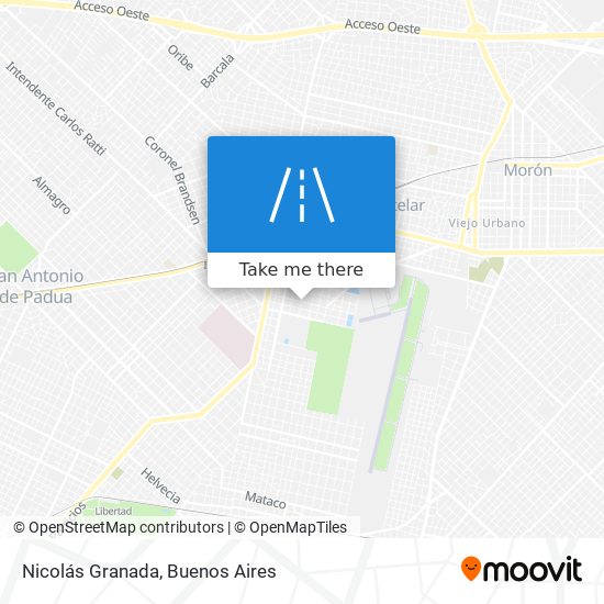 Nicolás Granada map