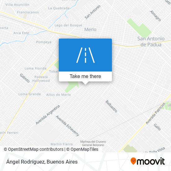 Ángel Rodríguez map