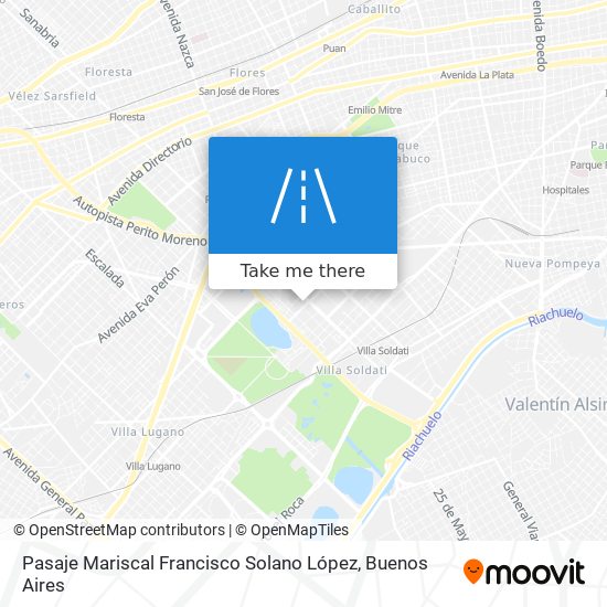 Pasaje Mariscal Francisco Solano López map