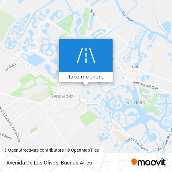 Avenida De Los Olivos map