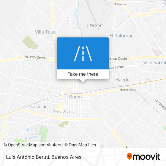 Mapa de Luís António Beruti