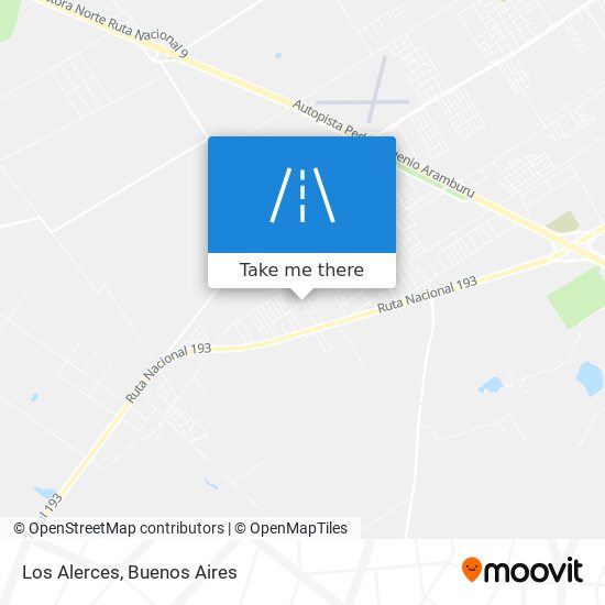 Los Alerces map