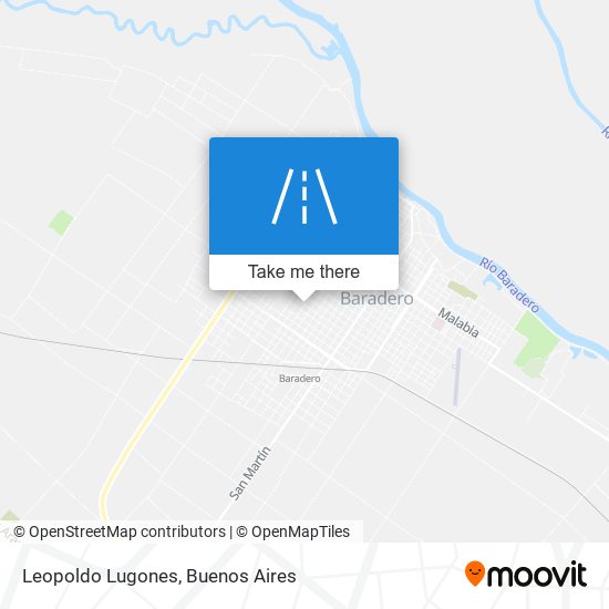 Leopoldo Lugones map