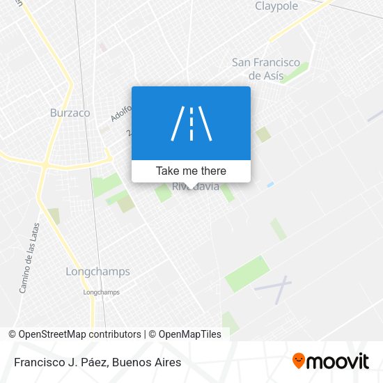 Francisco J. Páez map