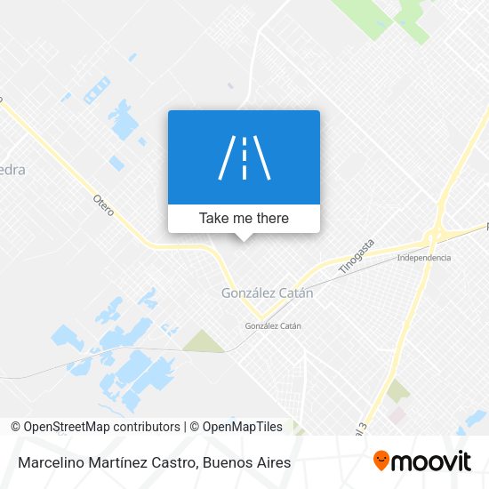 Marcelino Martínez Castro map