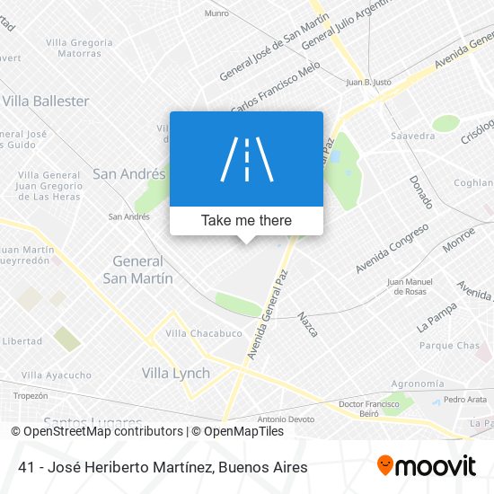 41 - José Heriberto Martínez map