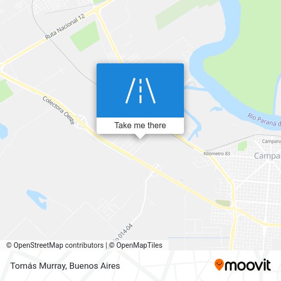 Tomás Murray map