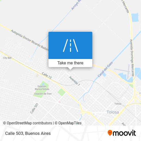 Mapa de Calle 503