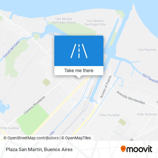 Mapa de Plaza San Martín