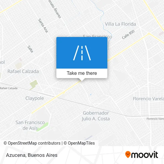 Azucena map